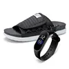 Kit Chinelo Slide Masculino Anatômico Com Relógio Moderno Confortável Leve Macio Antiderrapante