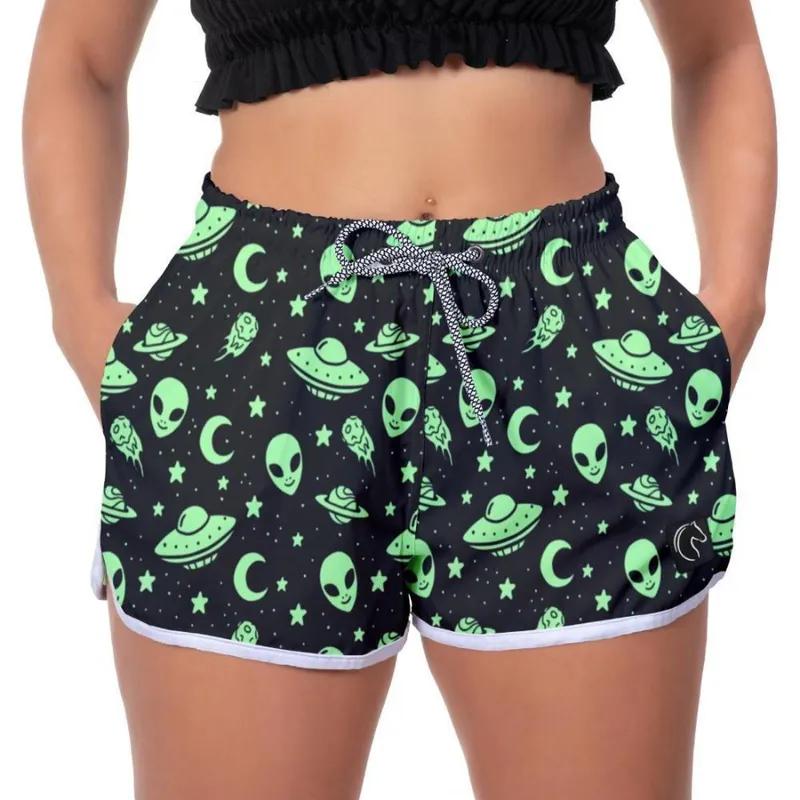 Short Praia Space Conforto Academia Conforto Passeio Dia Dia