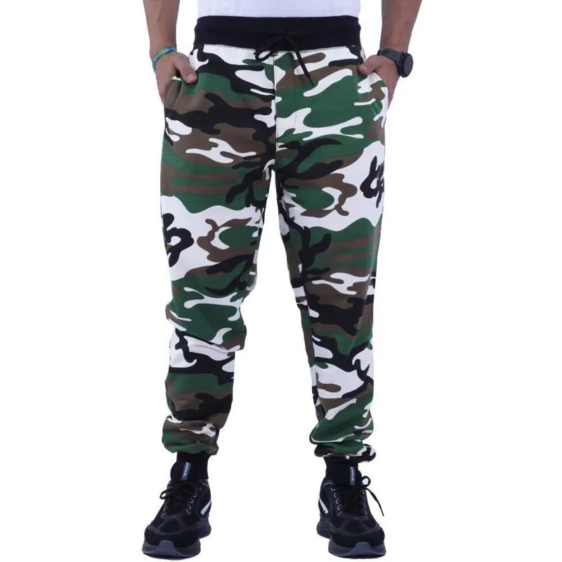 Calça MXD Conceito Moletom Slim Camuflado Masculina