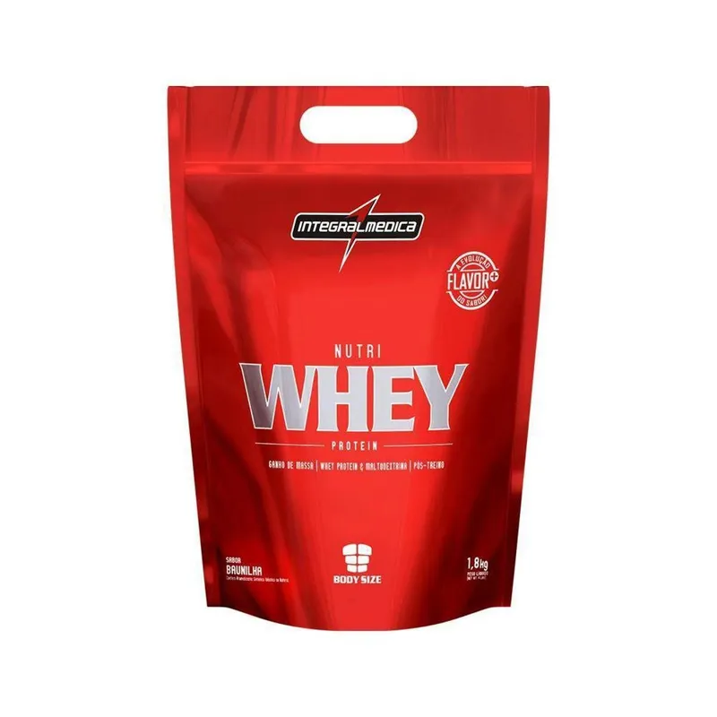 Nutri Whey 1,8 kg Refil (Chocolate) Integralmédica