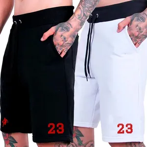 Kit 2 Bermudas Moletom Esportivas Shorts Basquete Americano 23 Plus Size