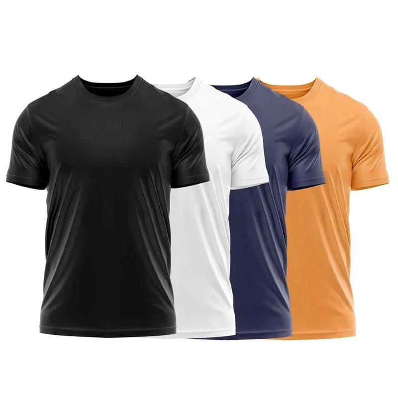 Kit 4 Camisetas Dry Uv Masculina Blusa Camisa Fitness Academia Basica Lisa
