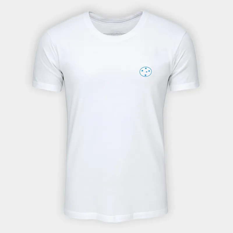 Camiseta Cruzeiro Escudo Retrô Masculina