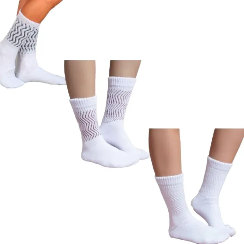 KIT 3 Pares Meião Cano Alto Academia Serra e Mar Meia Aeróbica Tamanho:M;Cor:;genero:mulher