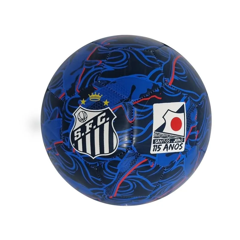 Bola Futebol Santos Edição Comemorativa Japão 115 Anos Oficial
