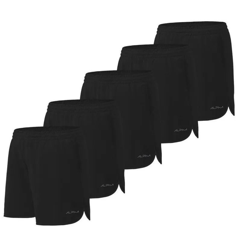 Kit 5 Shorts de Corrida Dry Alpha