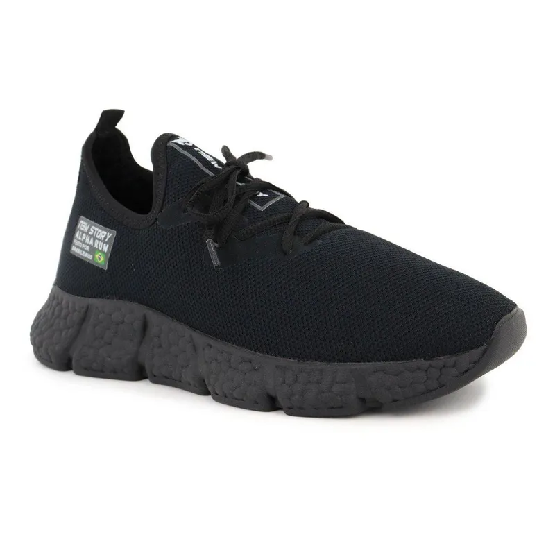 Tenis Masculino Esporte Fitness Caminhada Academia Treino Conforto Leve Calce Facil Promo