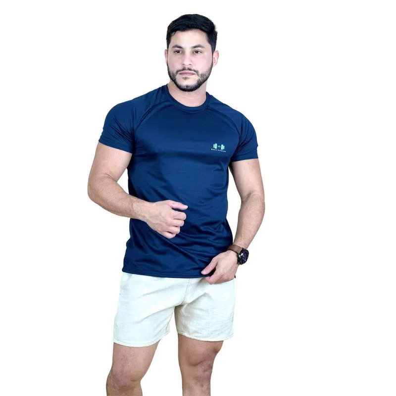 Camiseta Masculina Fit Manga Curta linha Spot Premium