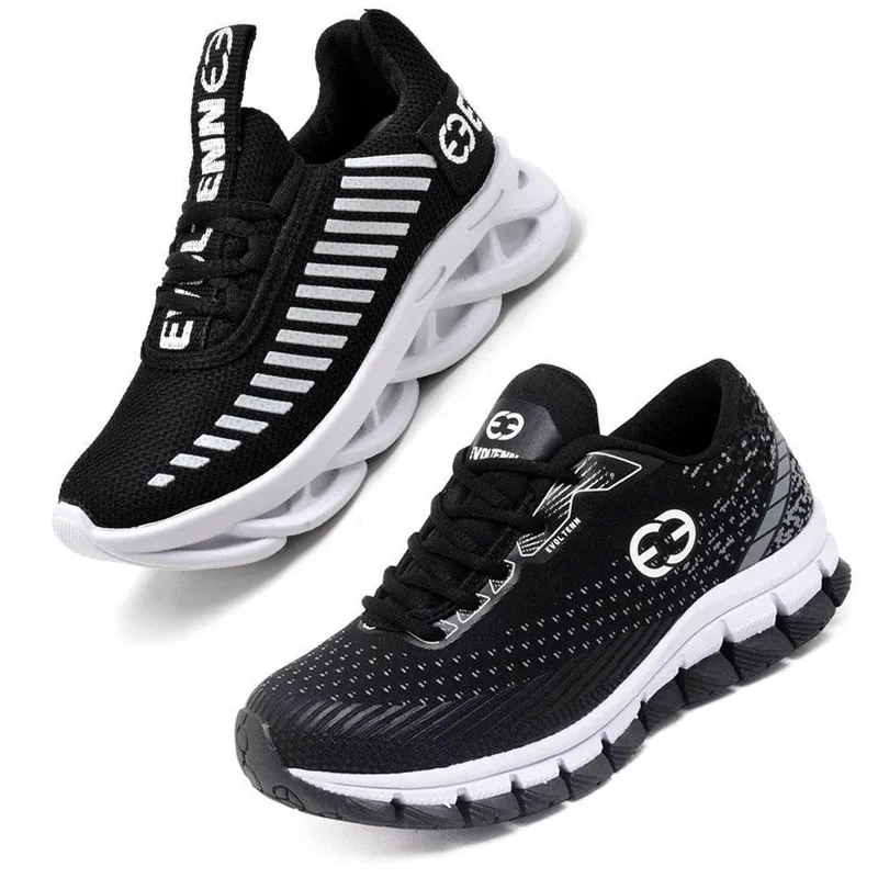 Tênis Masculino Infantil Conforto Solado Trança Kit 2 Pares