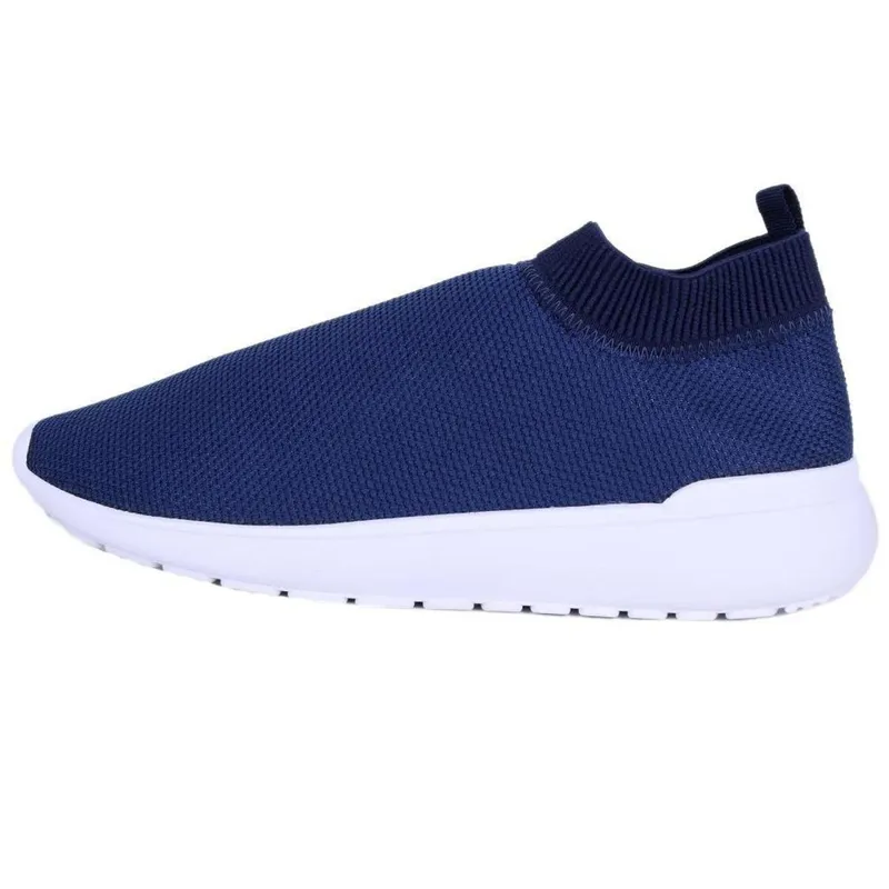 Tenis Meia Feminino Calce Facil Respiravel Espumado Caminhada Conforto Leve