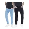 KIT 2 Calças Mega Skinny Premium Black e Delave Masculino