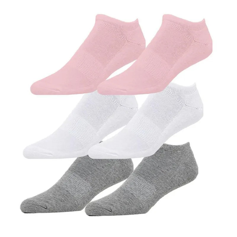 Kit 6 Pares de Meias Soquete Invisível 36 ao 40