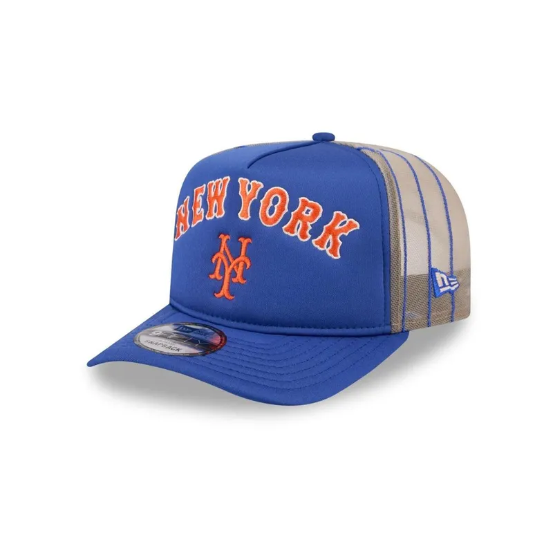 BONE NEW ERA 9FORTY A-FRAME SNAPBACK NEW YORK METS MLB AZUL