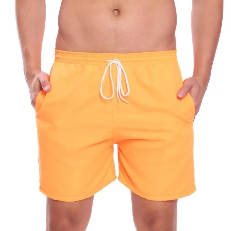 Short Masculino Liso Básico Bermuda Tactel Água Praia Treino Academia Corrida