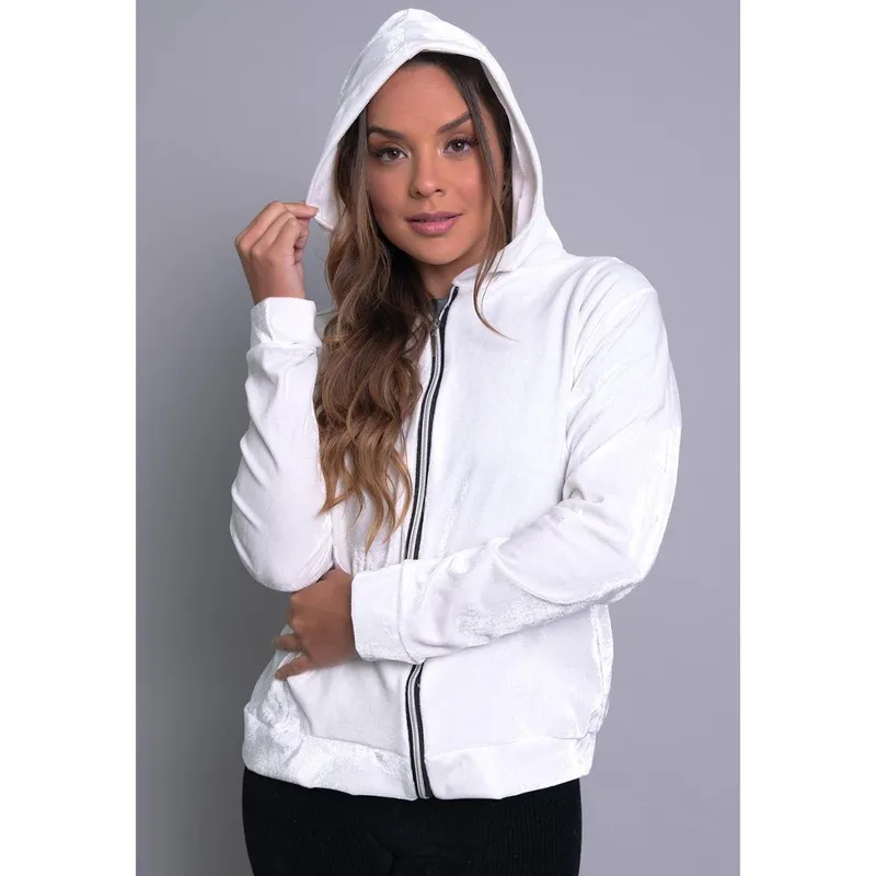 Casaco Inverno Veludo Mvb Modas Feminino