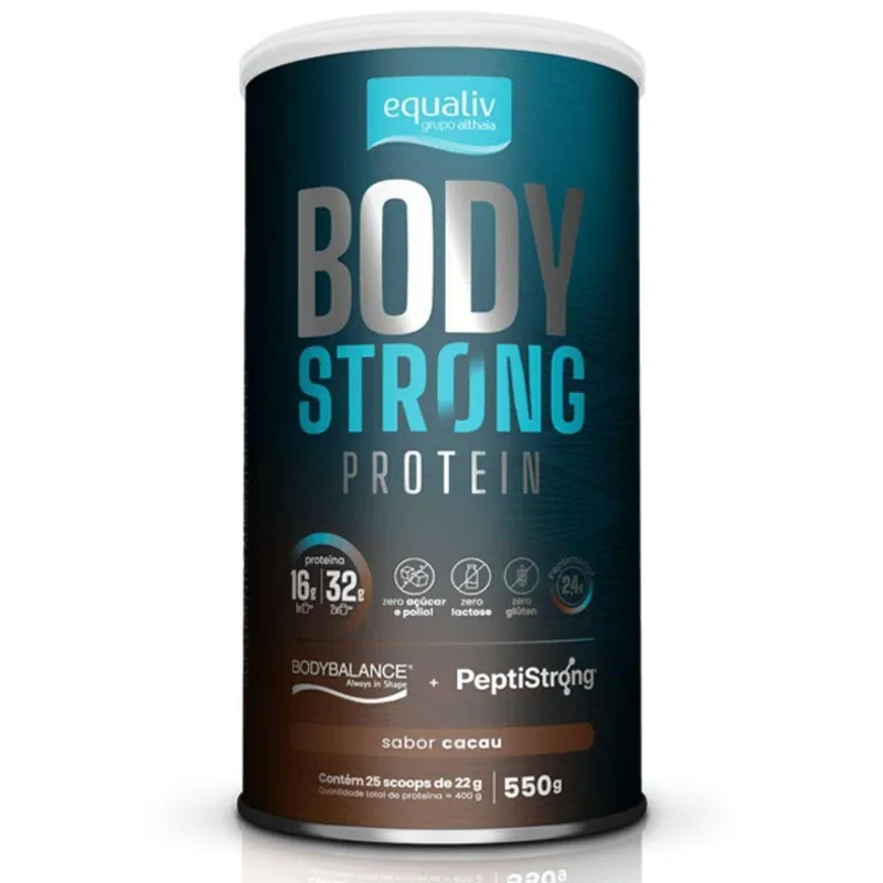 Body Strong Protein 550g Cacau - Equaliv