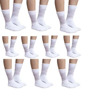 KIT 10 Pares Meião Cano Alto Academia Bella Fiore Meia Aeróbica Tamanho:M;Cor:;genero:mulher