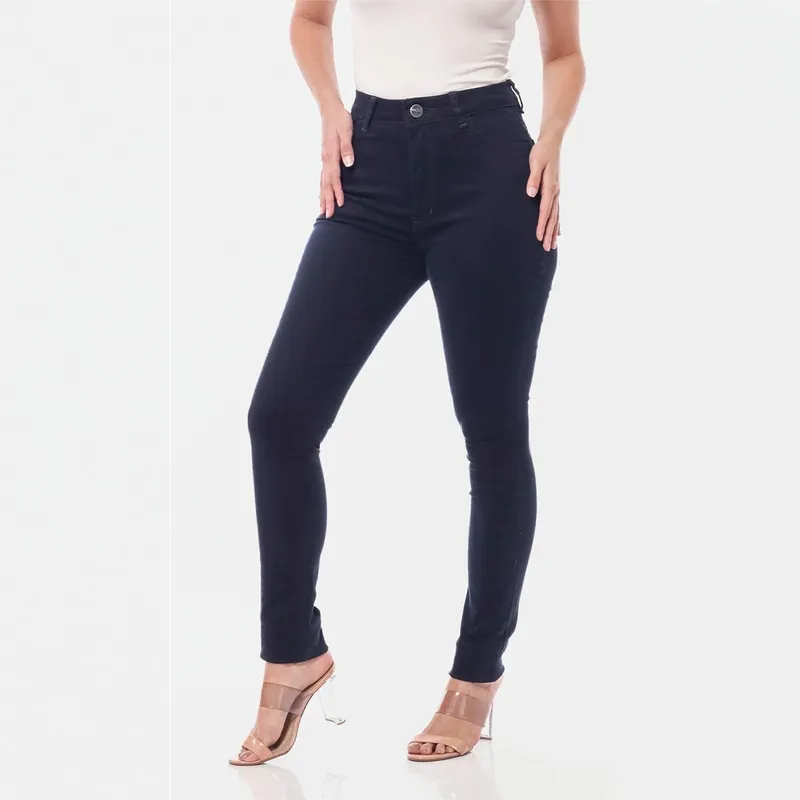 Calça Sarja Skinny Cintura Alta Conforto 7897