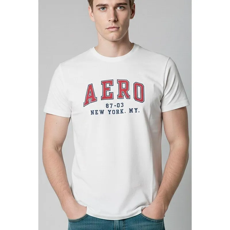 Camiseta Manga Curta Masculino Silkada Aéropostale
