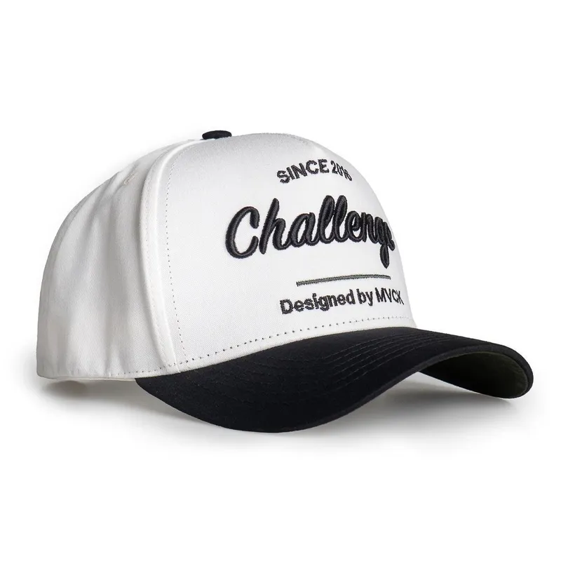 Boné Aba Curva Challenge Off White Preto E Verde Mvck