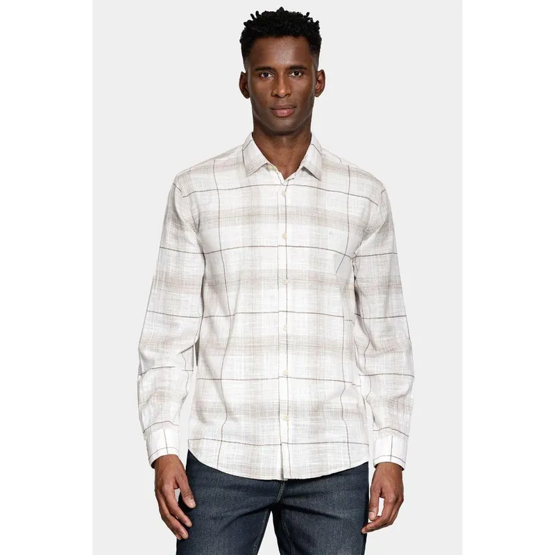 Camisa Aramis Manga Longa Regular Algodão Xadrez