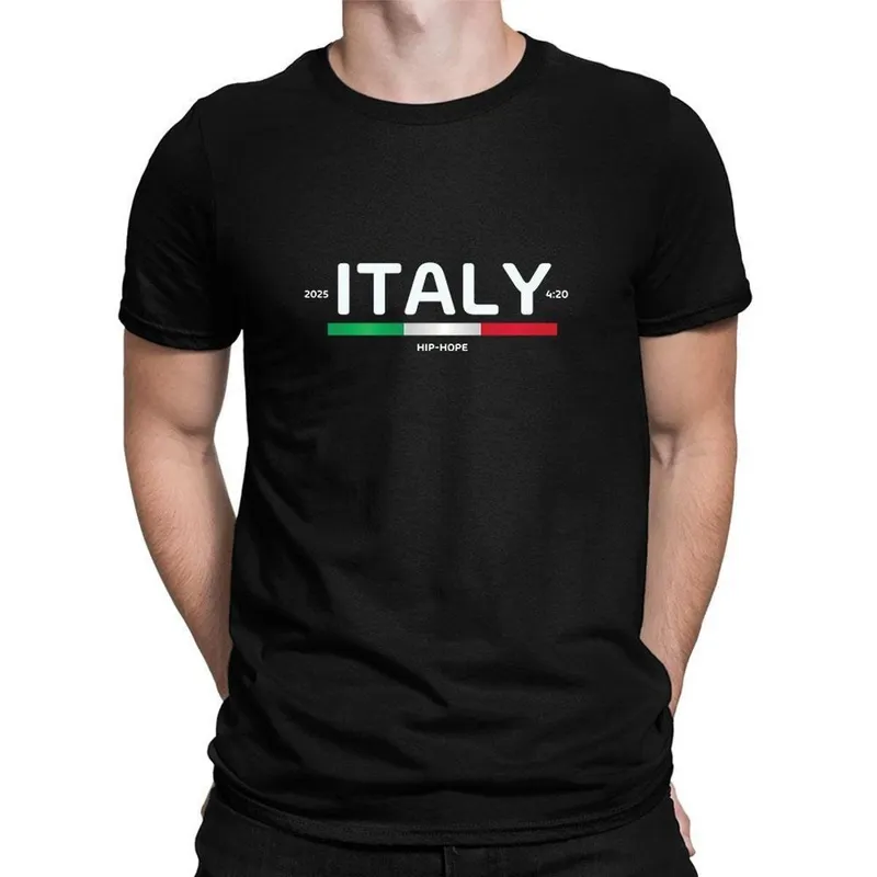 Camiseta Masculina Algodão Premium Italy