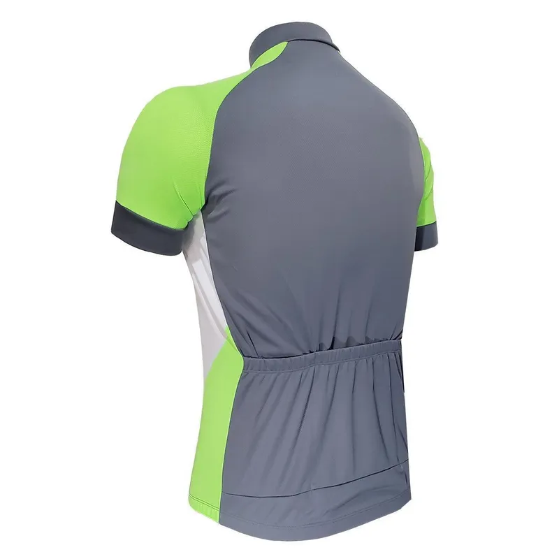 Camiseta ciclismo com proteção UV DeA modas manga curta com bolso