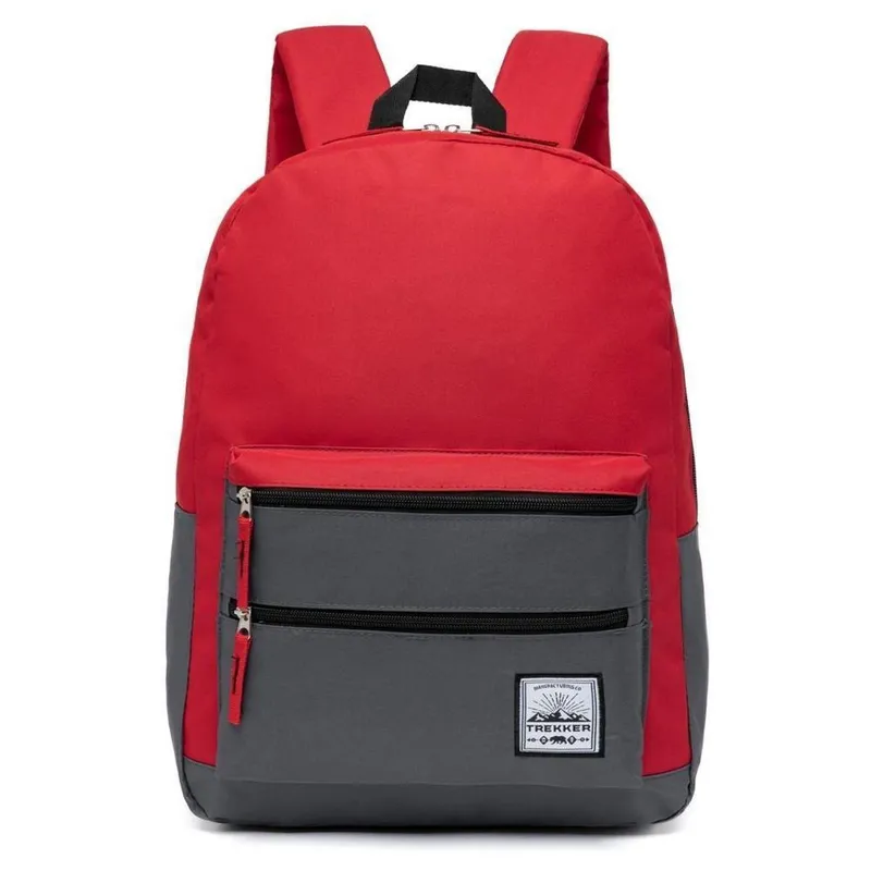Mochila Trekker Escolar Notebook Faculdade Reforçada Espaçosa