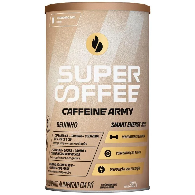 Cappuccino SuperCoffee Beijinho 380g - Caffeine Army