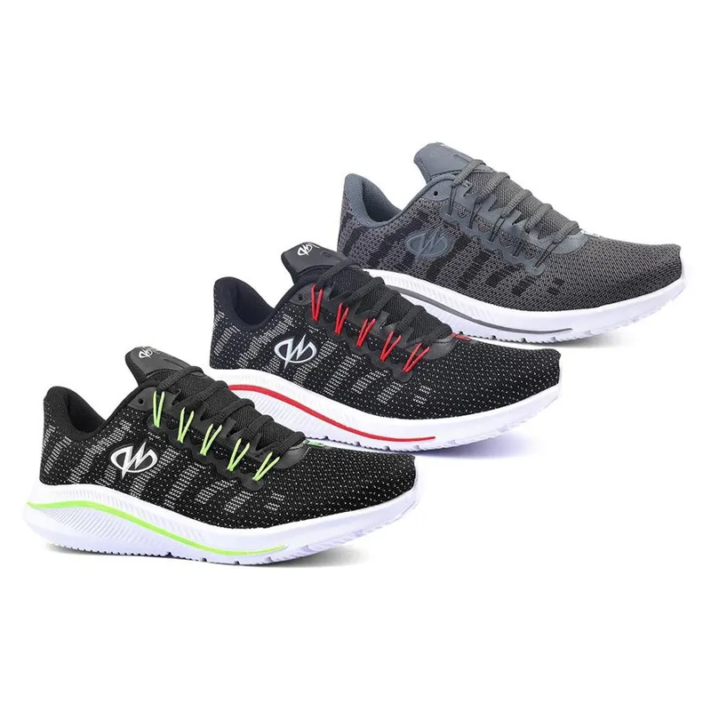 Kit 3 Pares Tênis De Academia Runway Training Masculino