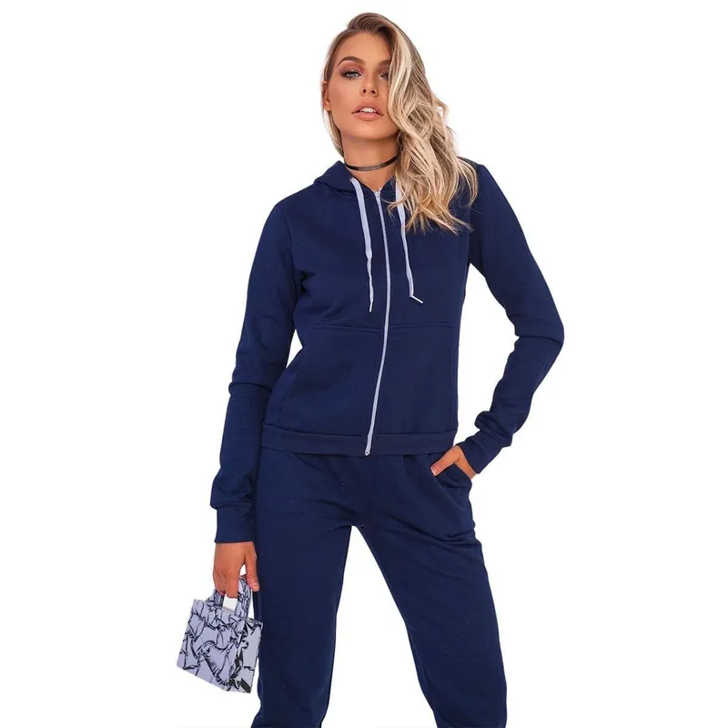 Conjunto Feminino Moletom Flanelado Capuz Inverno Promocao
