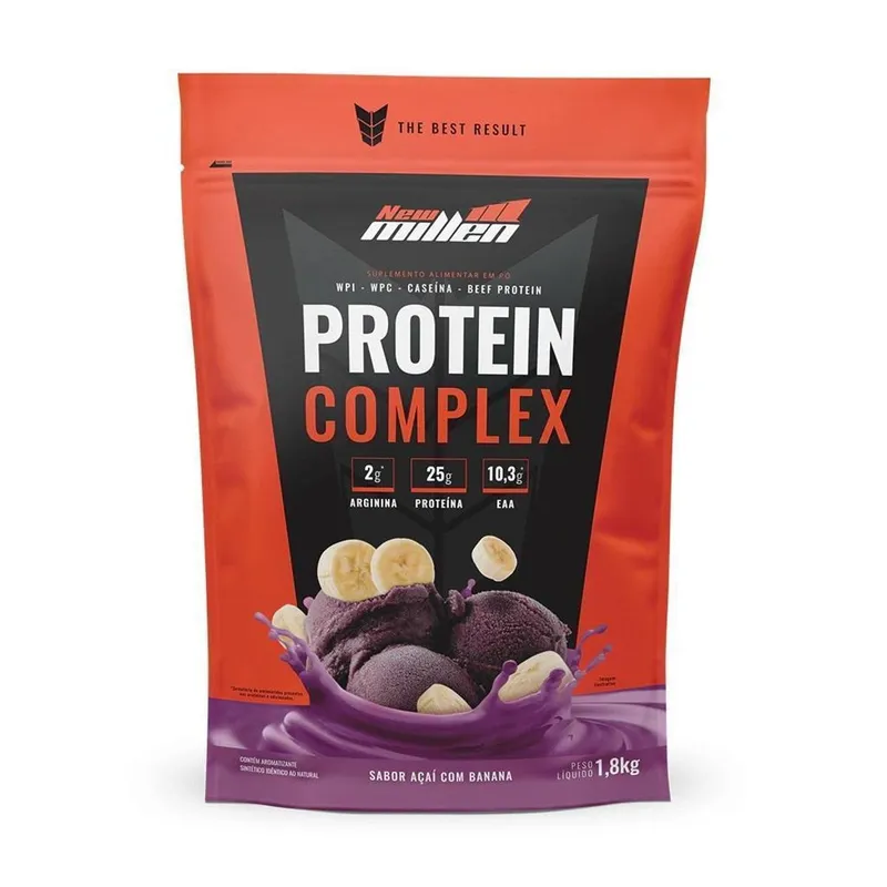 Protein Complex Stand Pouche New Millen Refil - 1.8Kg