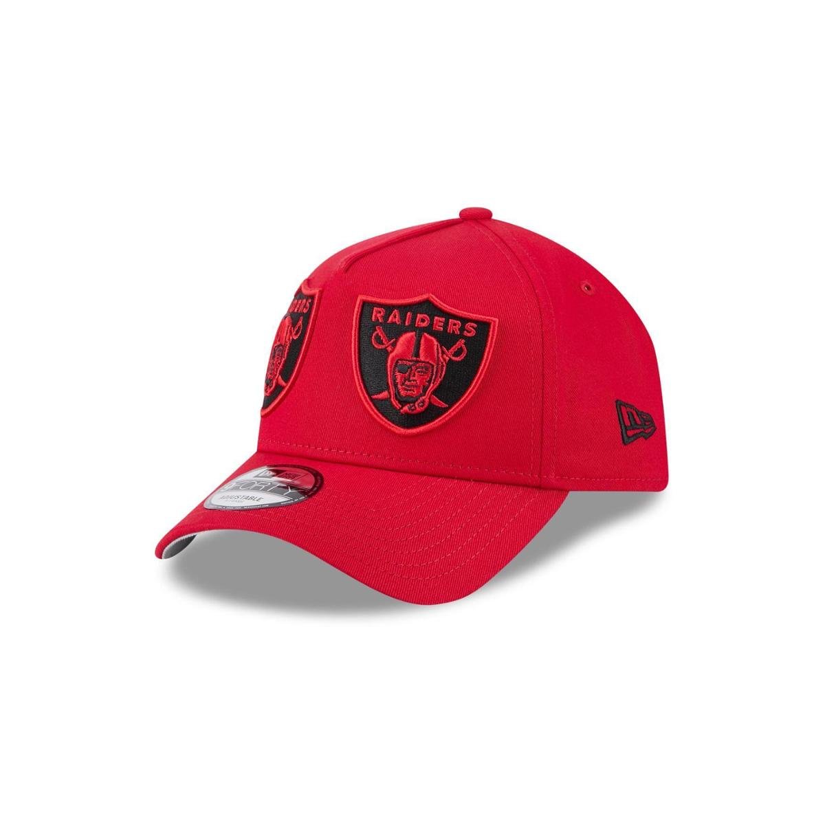 BONE NEW ERA 9FORTY A-FRAME LAS VEGAS RAIDERS NFL VERMELHO