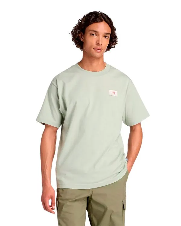 Camiseta New Balance Woven Label Masculina - G