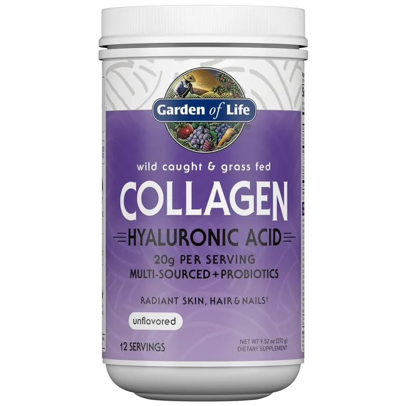 Suplemento de colágeno Garden of Life Marine & Grass-Fed 240 g
