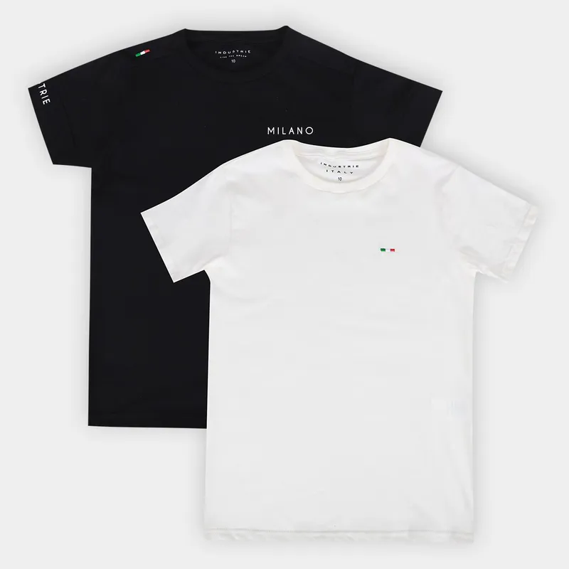 Kit Camiseta Infantil Industrie Menino