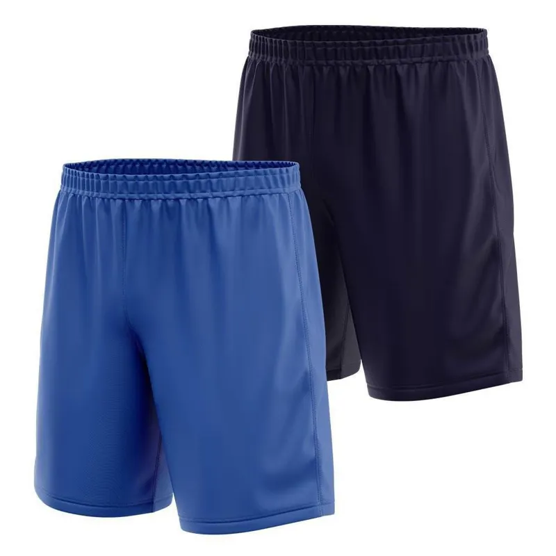 Kit 2 Shorts Masculino Esporte Treino Futebol Academia Liso