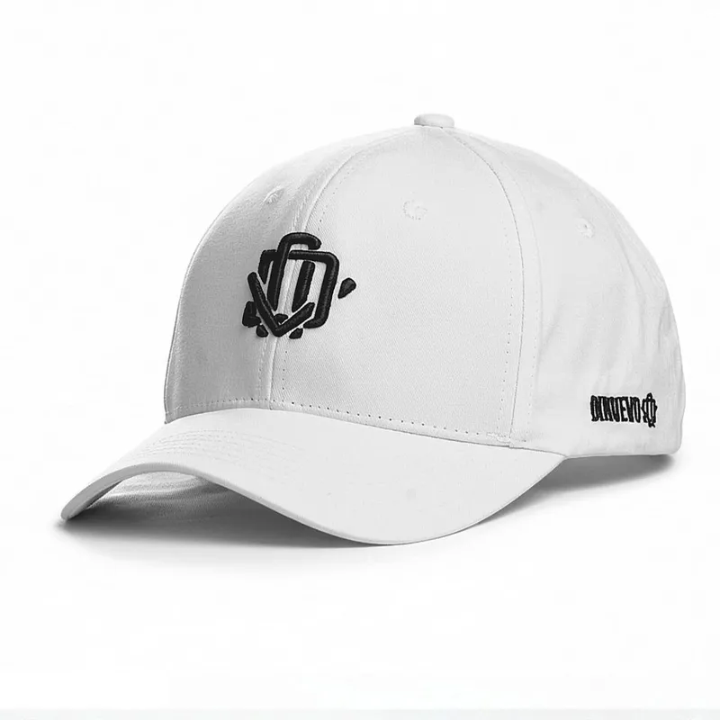 Boné DNV Branco Big Logo Bordado DiNuevo Com Ajuste