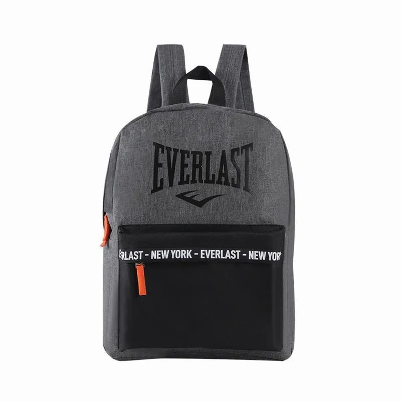 Mochila SKT Nylon Cinza/Preto Everlast