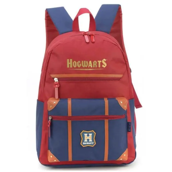 Mochila de Costas Escolar Harry Potter Luxcel Vinho
