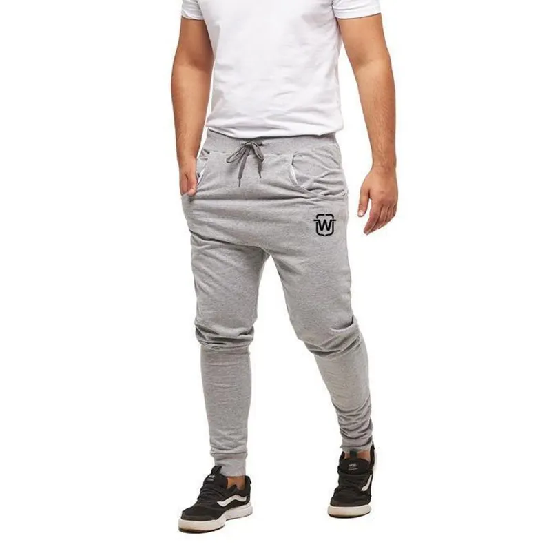 CALÇA DE MOLETOM WOOKS MASCULINA SLIM SKINNY SPORT LUXO-PRETO-GG