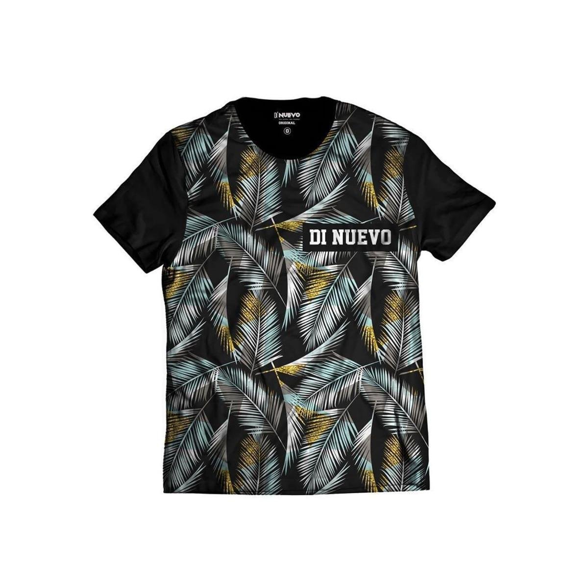 Camiseta Penas Douradas Verão Rio Street Wear