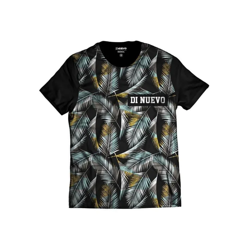 Camiseta Penas Douradas Verão Rio Street Wear