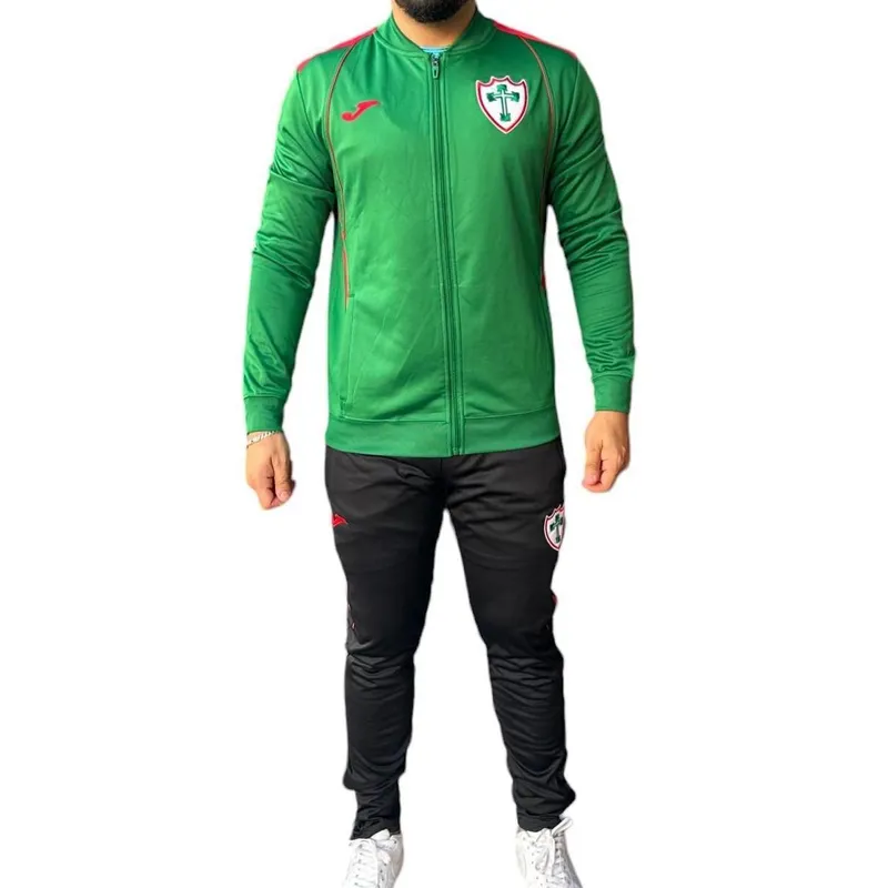 Agasalho Portuguesa Viagem Joma 2024 Verde/Preto