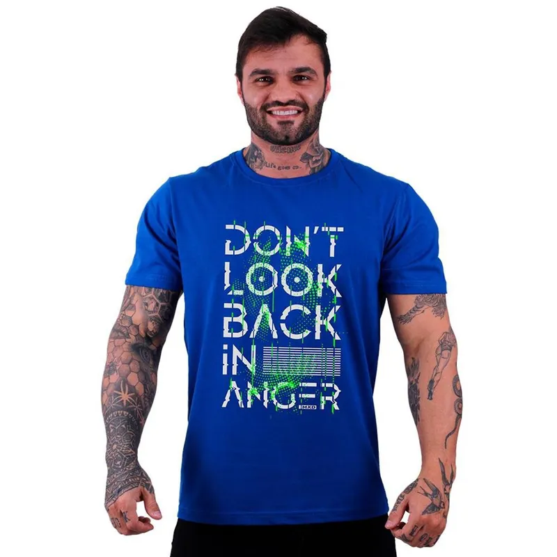 Camiseta Tradicional Manga Curta MXD Conceito Don't Look Back Não Olhe Para Trás