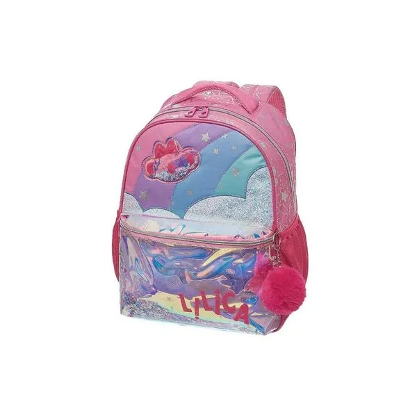 Mochila de Costas Pacific Lilica Ripilica Super Star Rosa Único