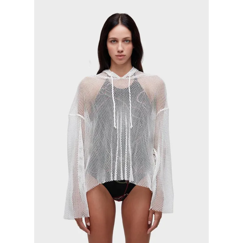 Camisa capuz layers tela OSKLEN
