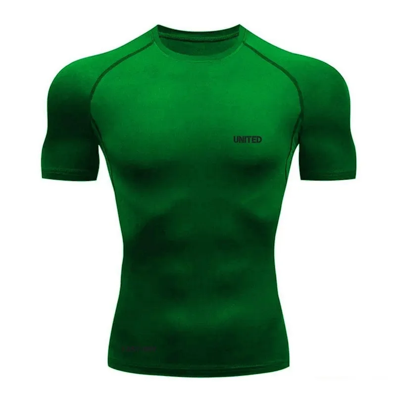 Camisa de compressão térmica Manga Curta United Pro Proteção Solar FPS 50+ Rash Guard