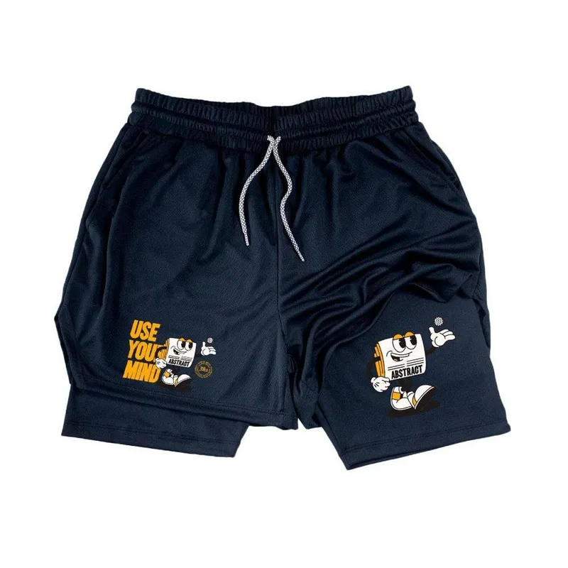 Short Bermuda 2 Em 1 Masculino Espotivo‎ New Newspaper Of The Day Abstract