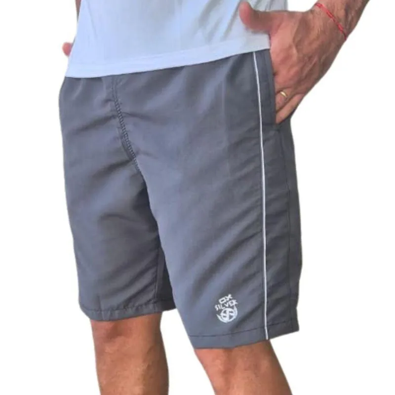 Bermuda Tactel Casual Com Bolsos